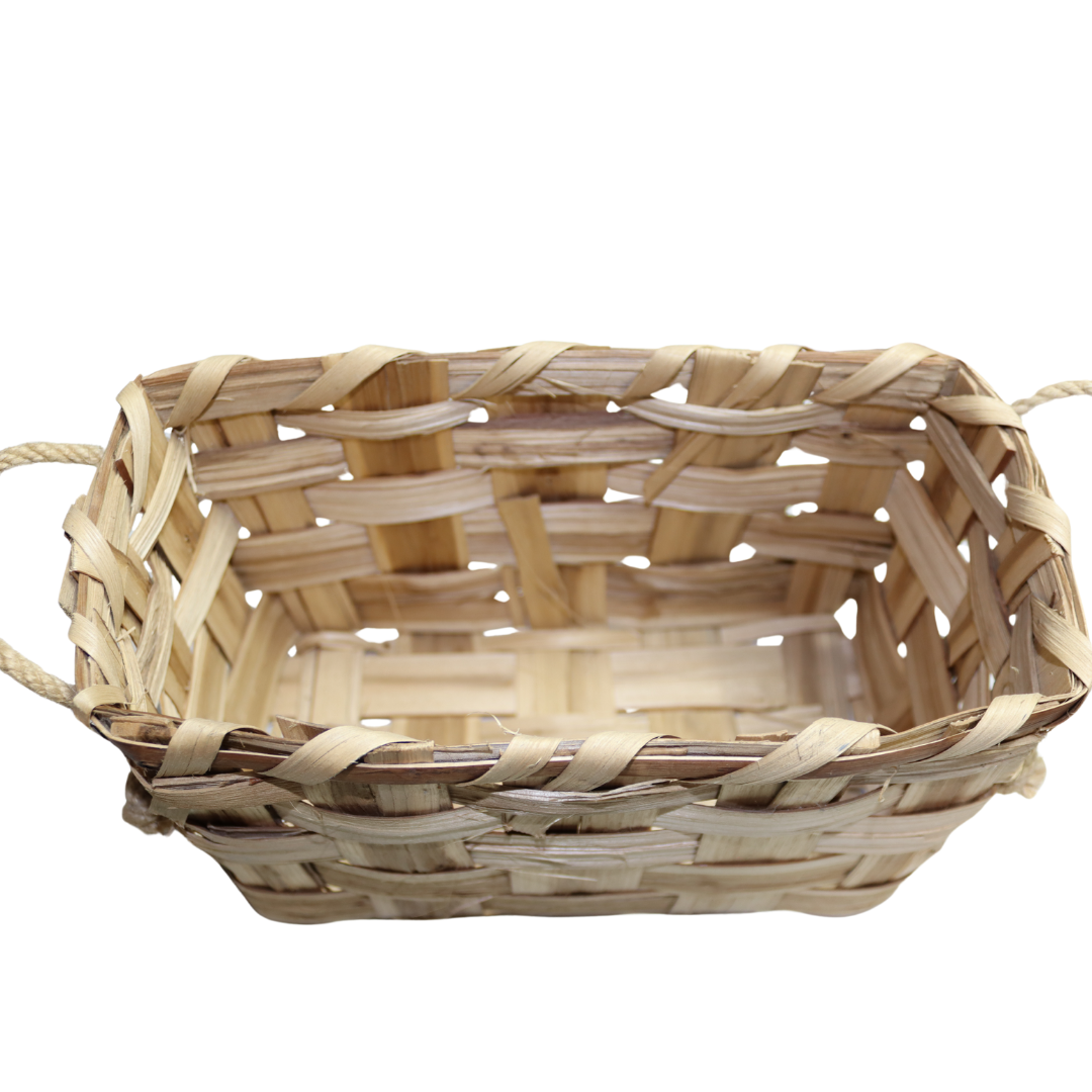 Cesto versatile svuota tasche in Castagno