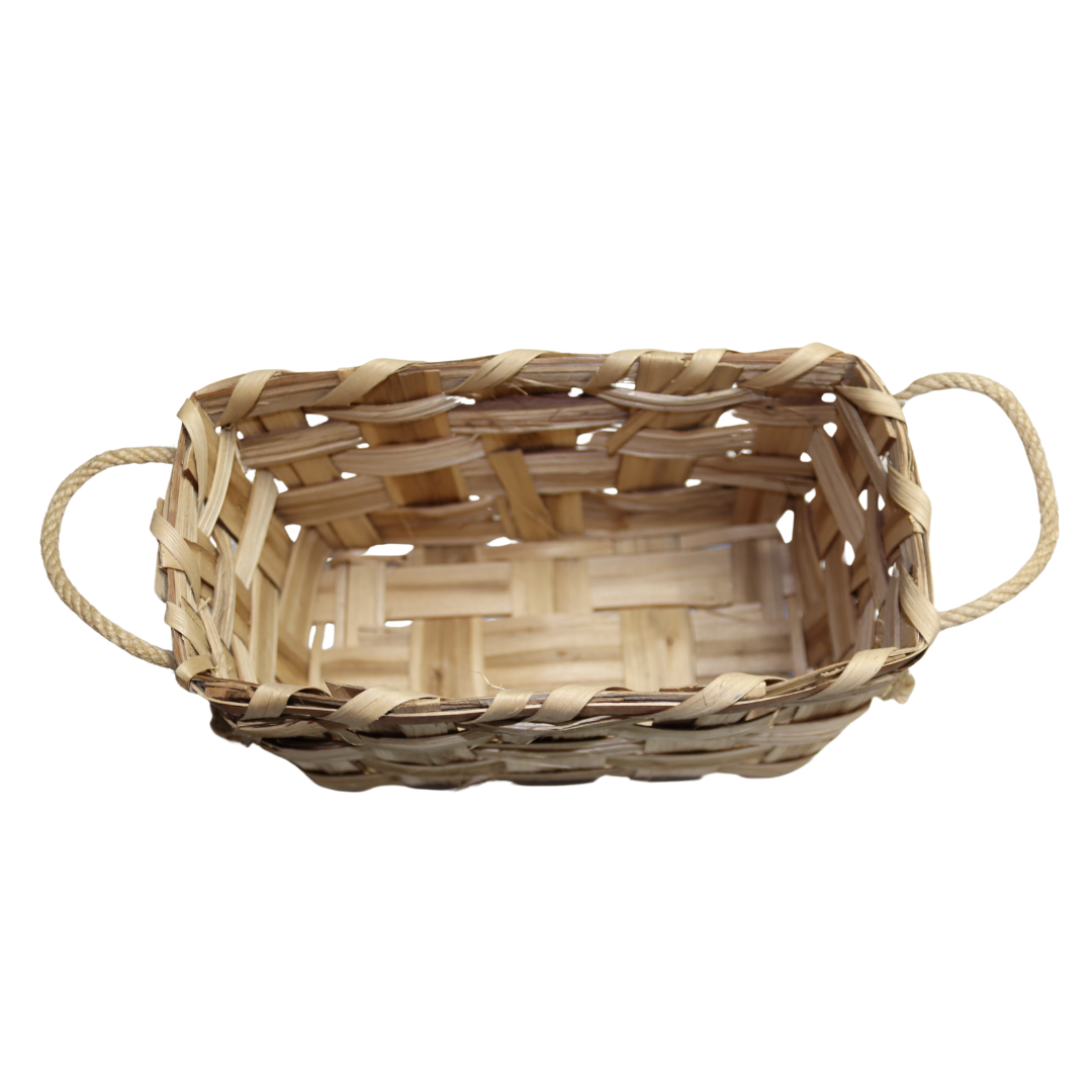 Cesto versatile svuota tasche in Castagno