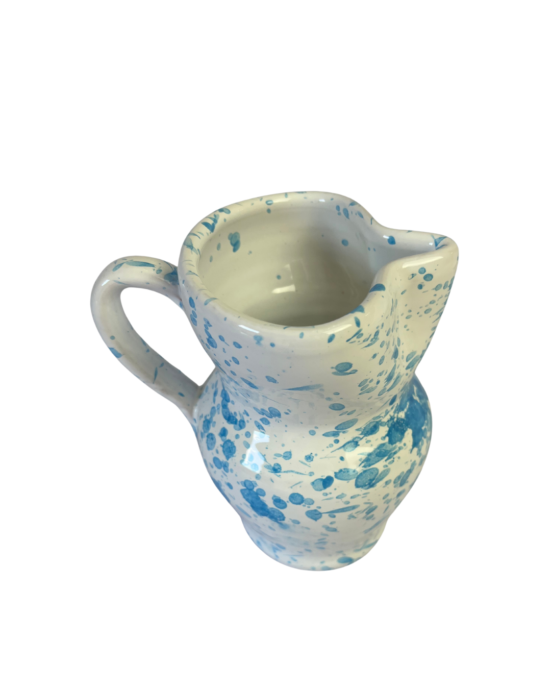 Brocche schizzate in ceramica artigianali, effetto schizzo. da 0,5 L e da 1 L