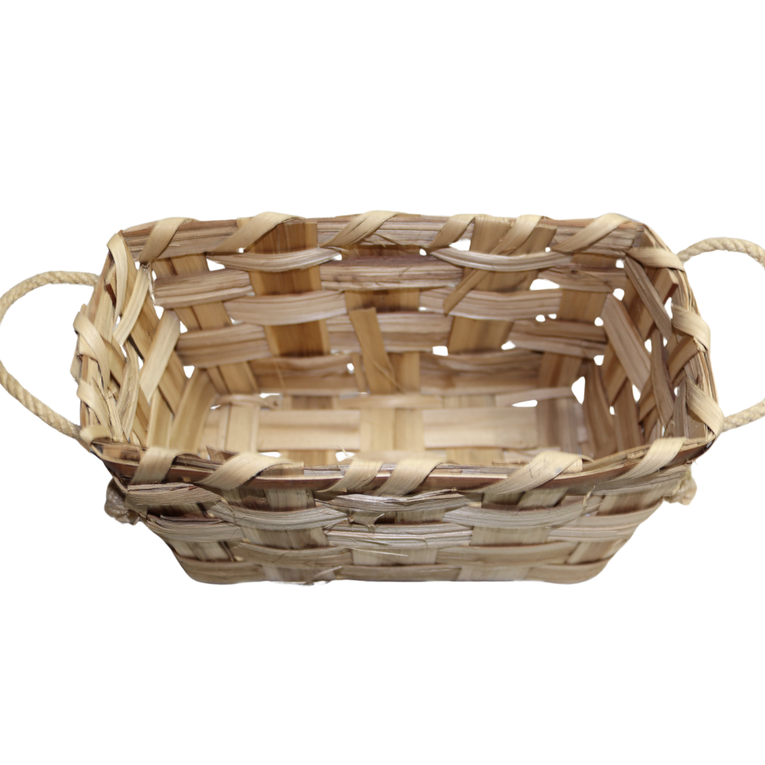 Cesto versatile svuota tasche in Castagno
