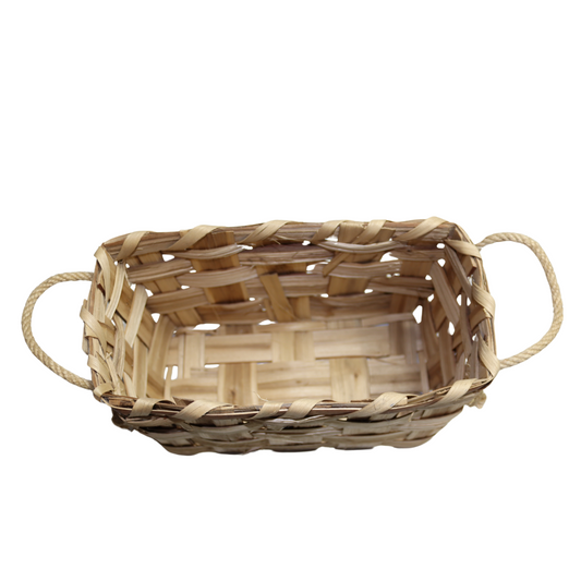 Cesto versatile svuota tasche in Castagno