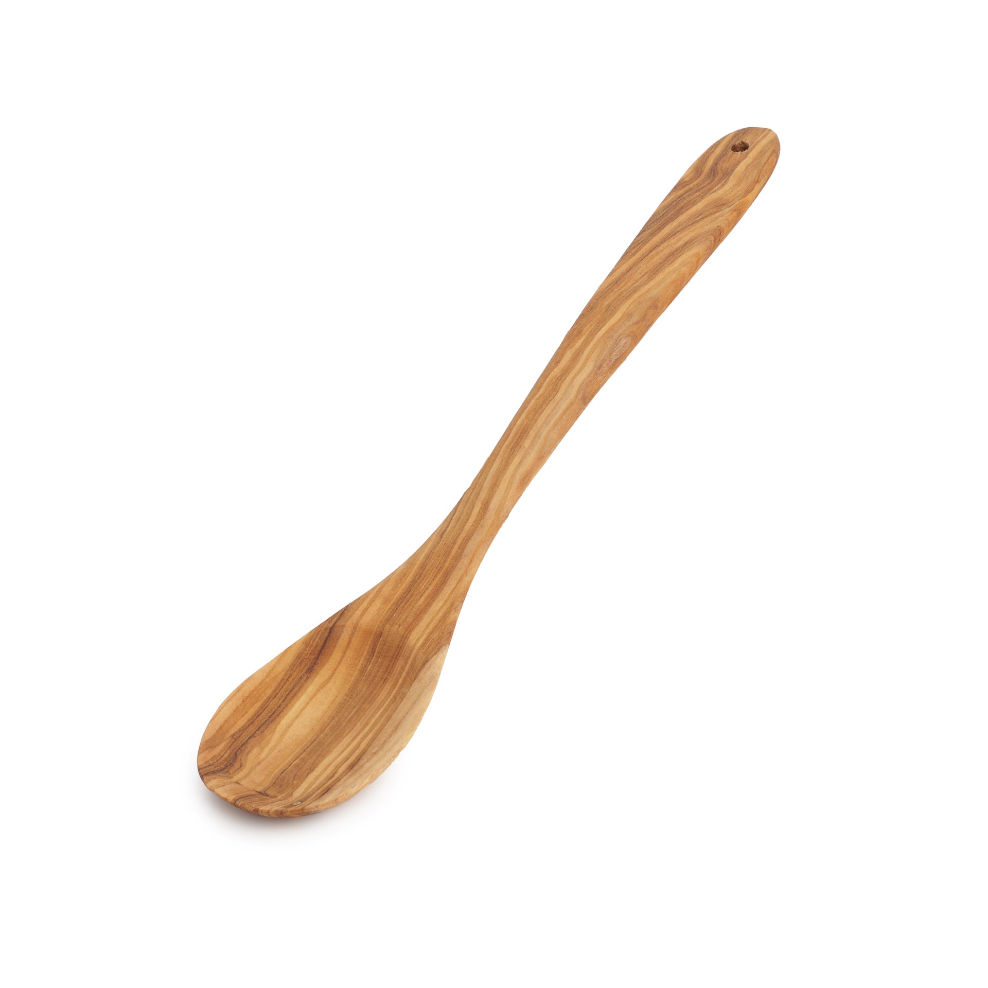 Eddingtons Set Di 2 Cucchiai Da Cucina In Legno Di Ulivo Italiano | Fatto A Mano In Europa | 30 Cm E 35 Cm | Ideali Per Pentole Antiaderenti