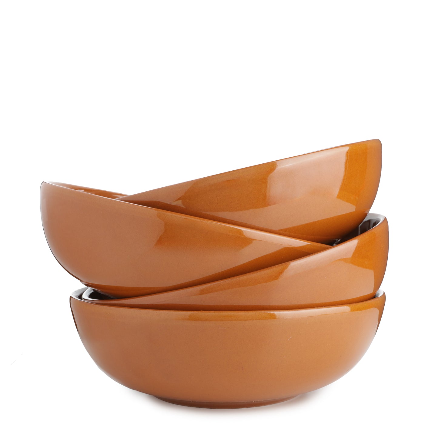 Servizio ciotole miele stile rustico in ceramica