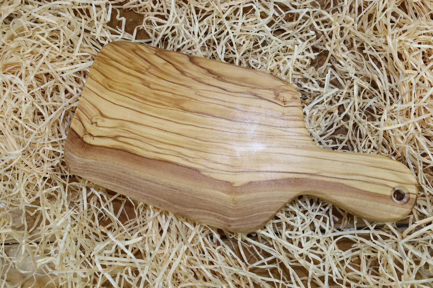 Tagliere piccolo in legno di Ulivo atto a mano