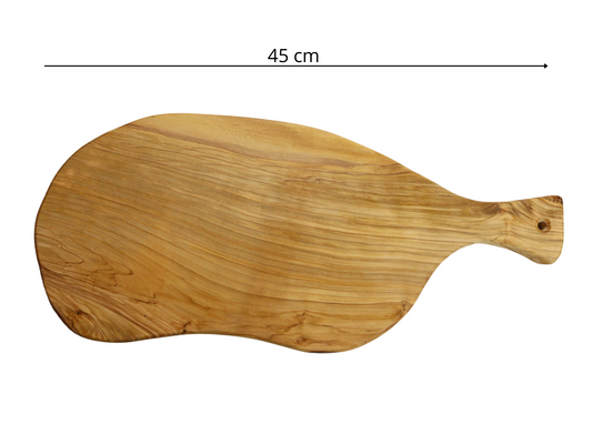 Tagliere grande in Legno di Ulivo fatto a mano 40 cm