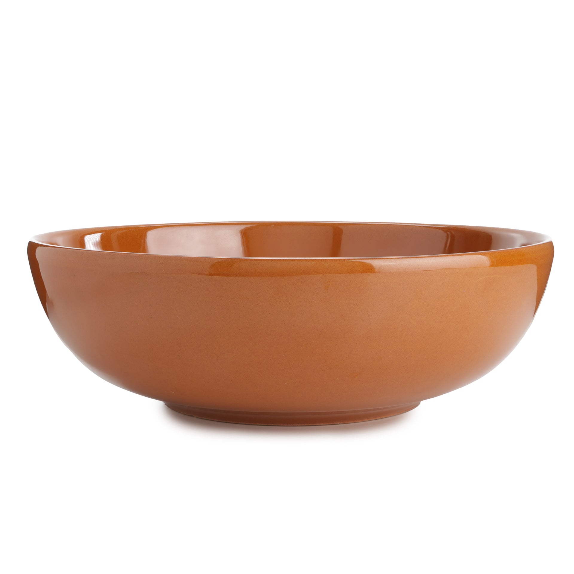 ciotola marrone in ceramica