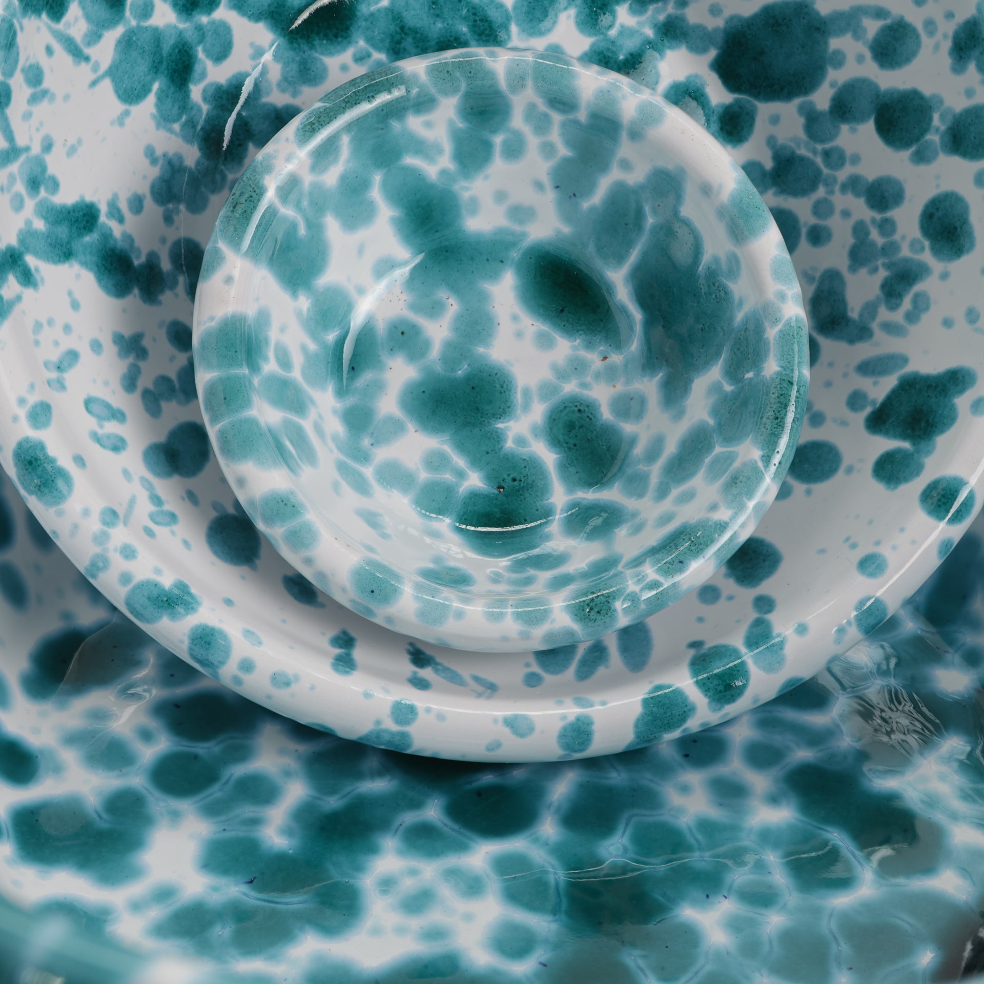 Limbe – Ciotole in Ceramica Artigianale con Decorazione a Schizzo (Varie Dimensioni)