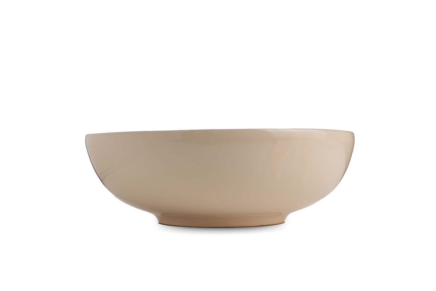 Piatto piano e ciotola in ceramica