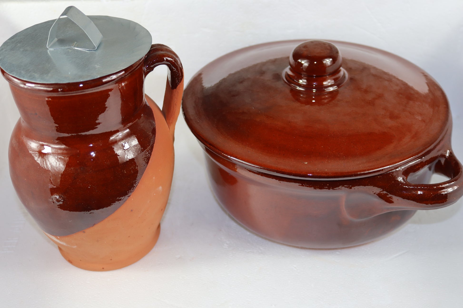 pentola e pignata in terracotta