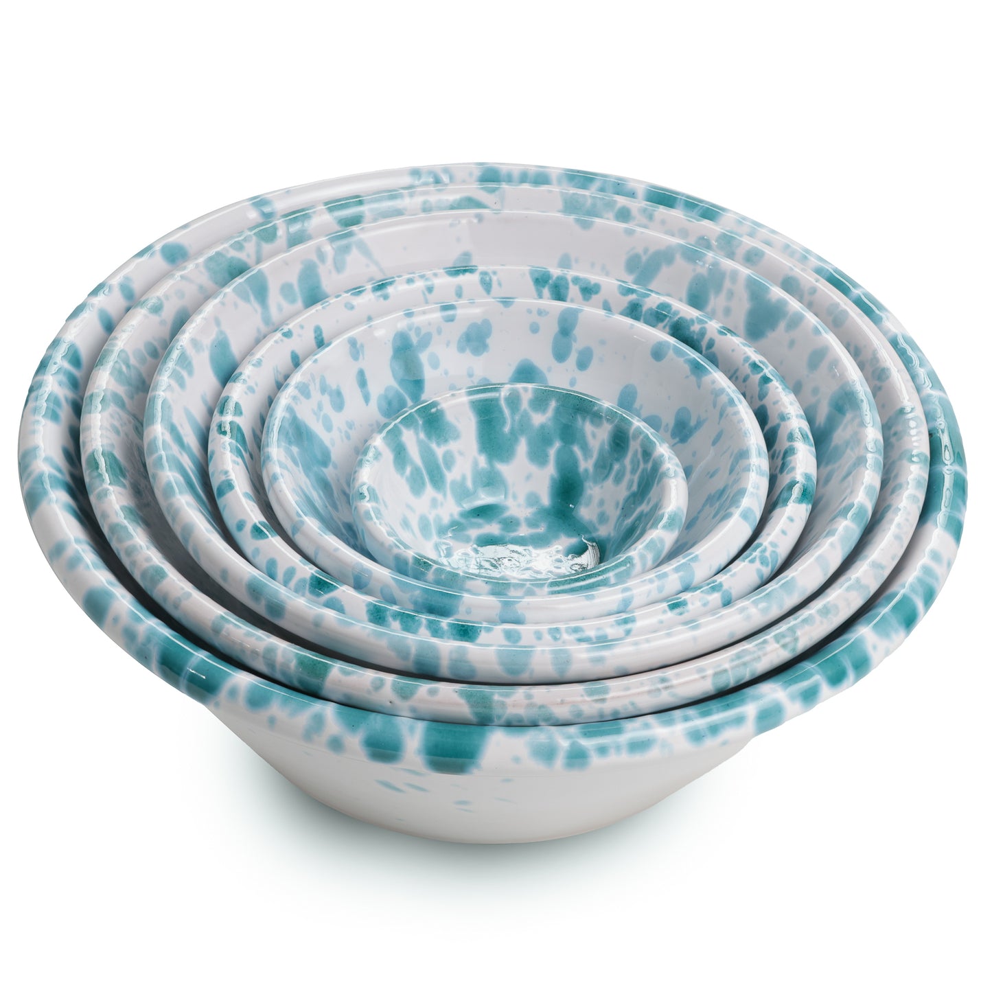 Set di Limbe in Ceramica Artigianale – Ciotole Calabresi Decorate a Mano (Varie Dimensioni)