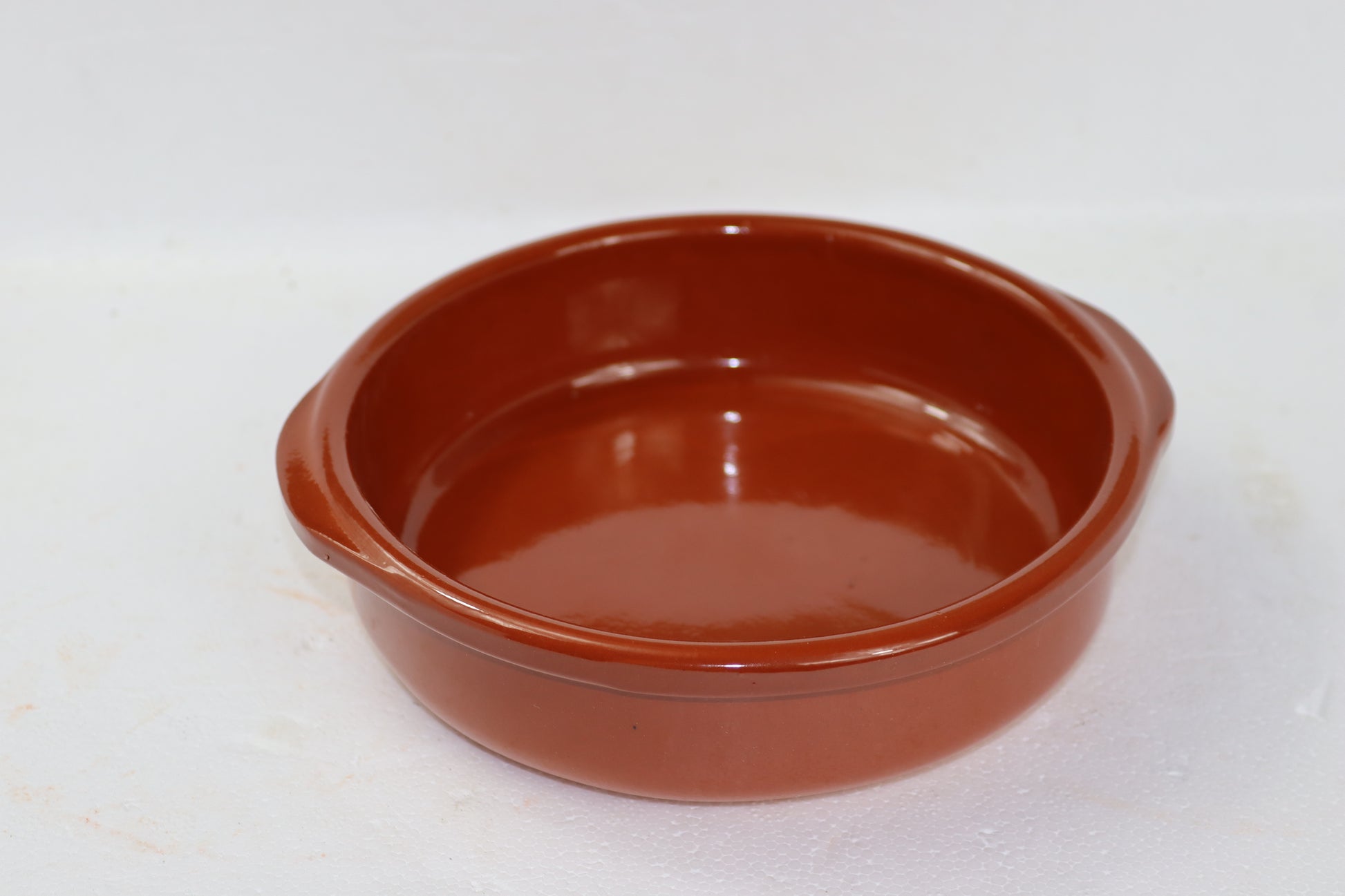 Tegame in terracotta da forno, fornelli e microonde