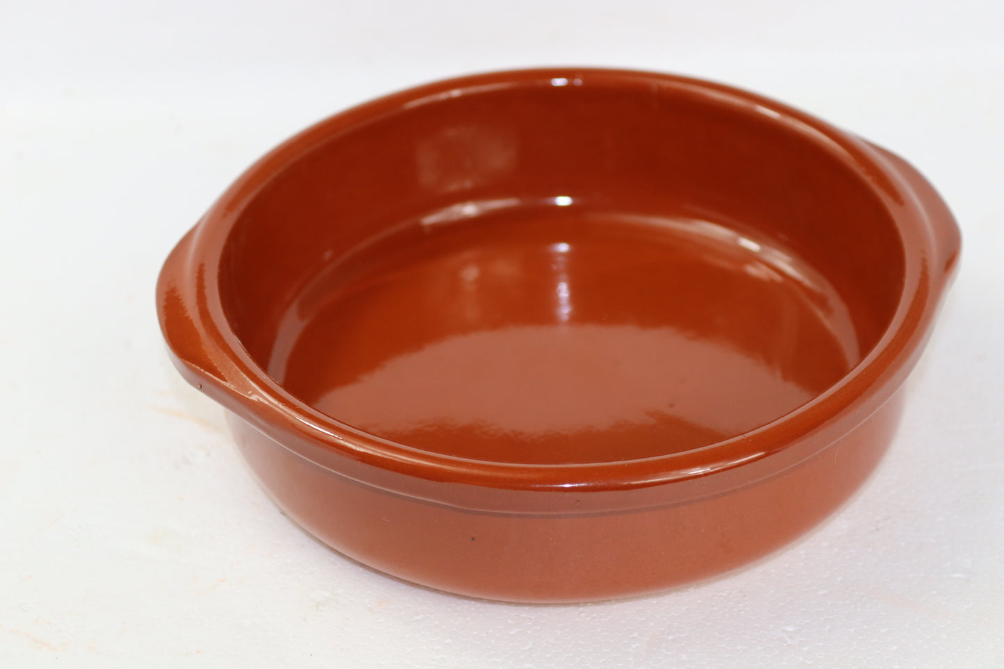 Tegame in terracotta da forno, fornelli e microonde