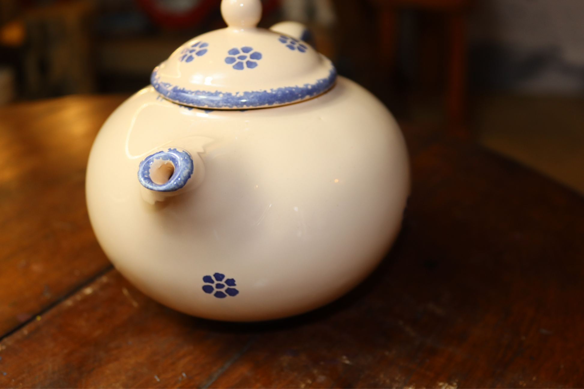 Teiera in Ceramica, linea tradizionale fatta a mano