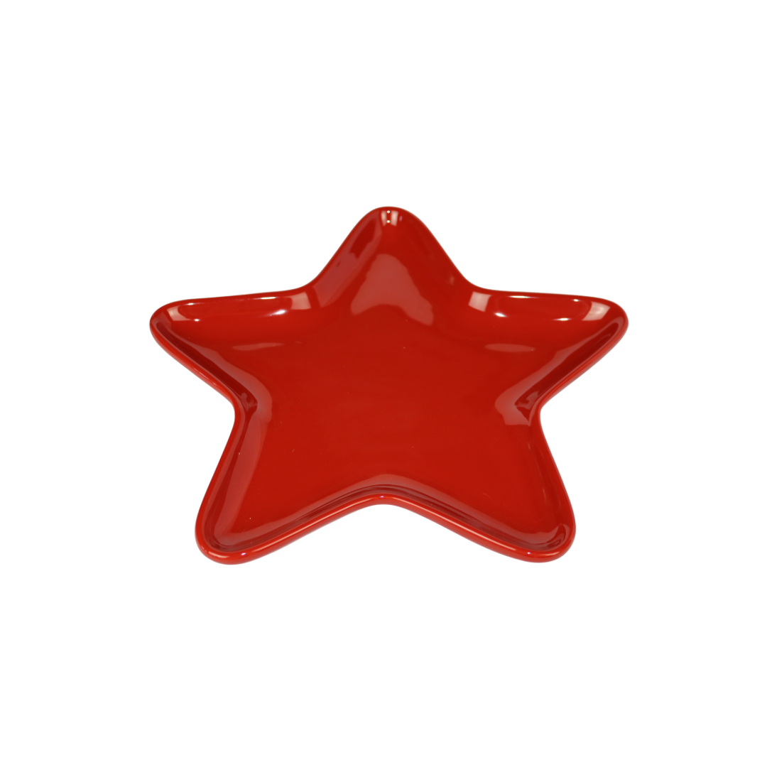 vassoio stella rossa