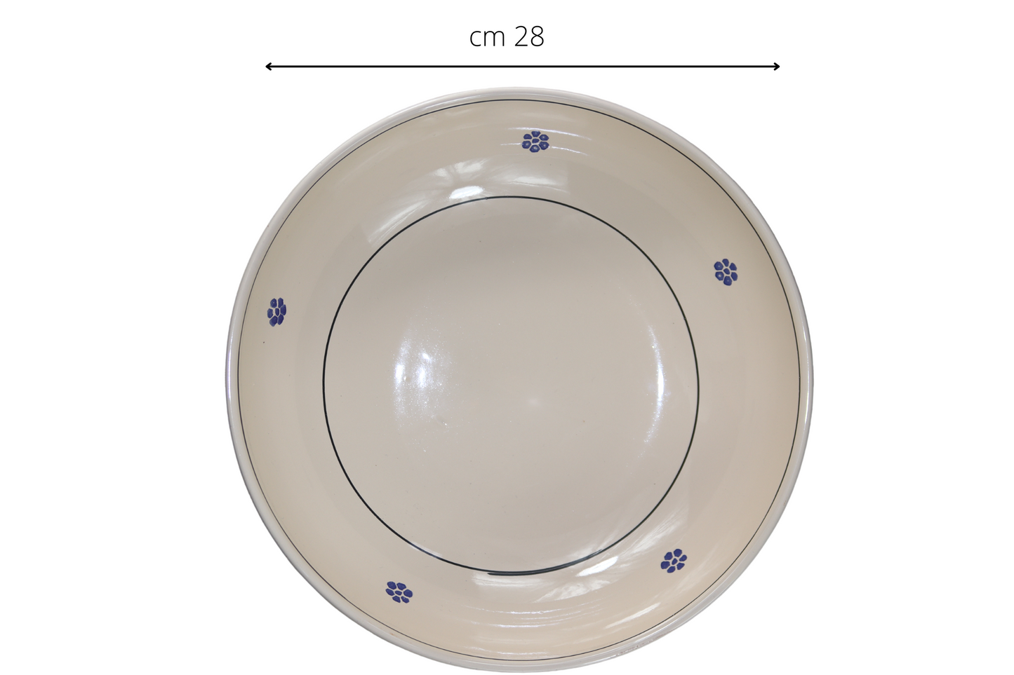 coppa grande in ceramica