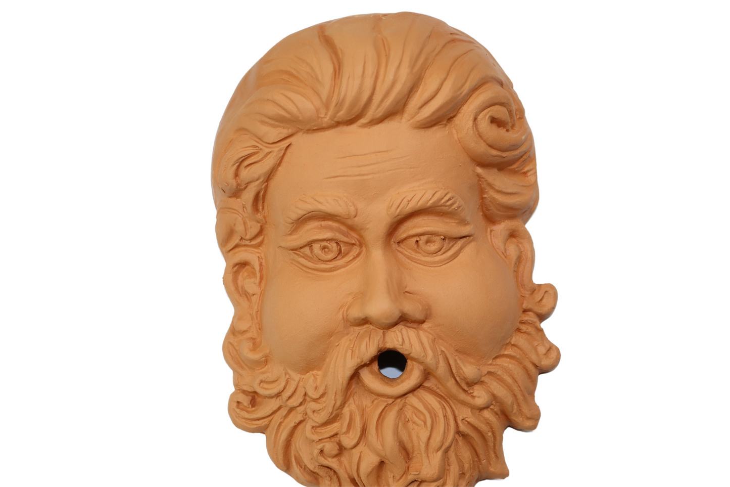eolo dio del vento in terracotta
