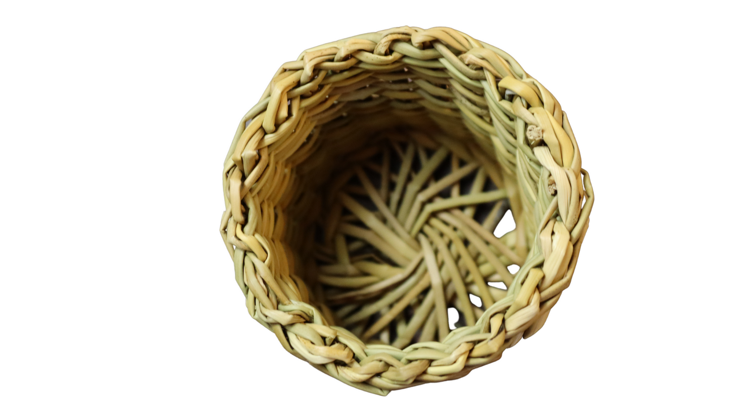 fuscelle intrecciate a mano per ricottine