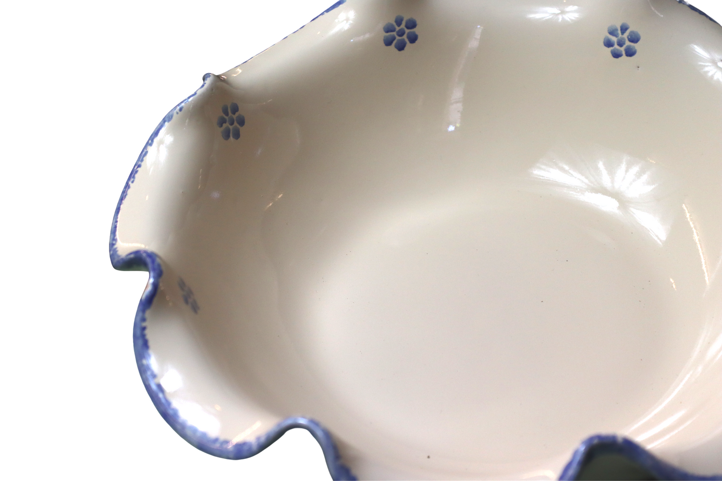 centrotavola in ceramica