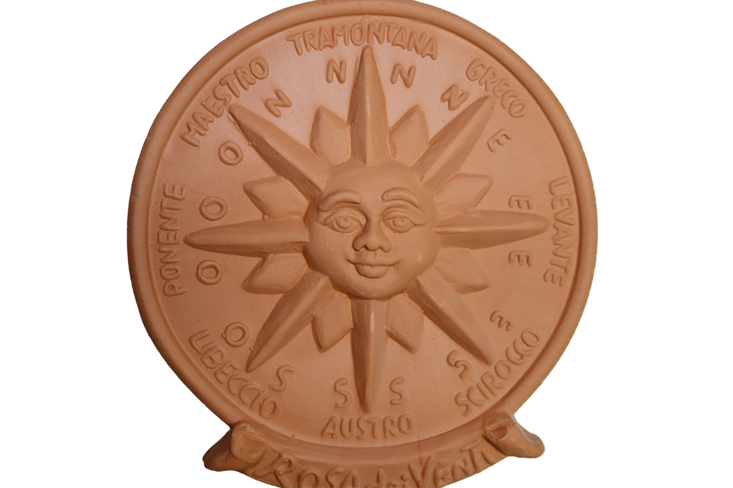 rosa de i venti in terracotta