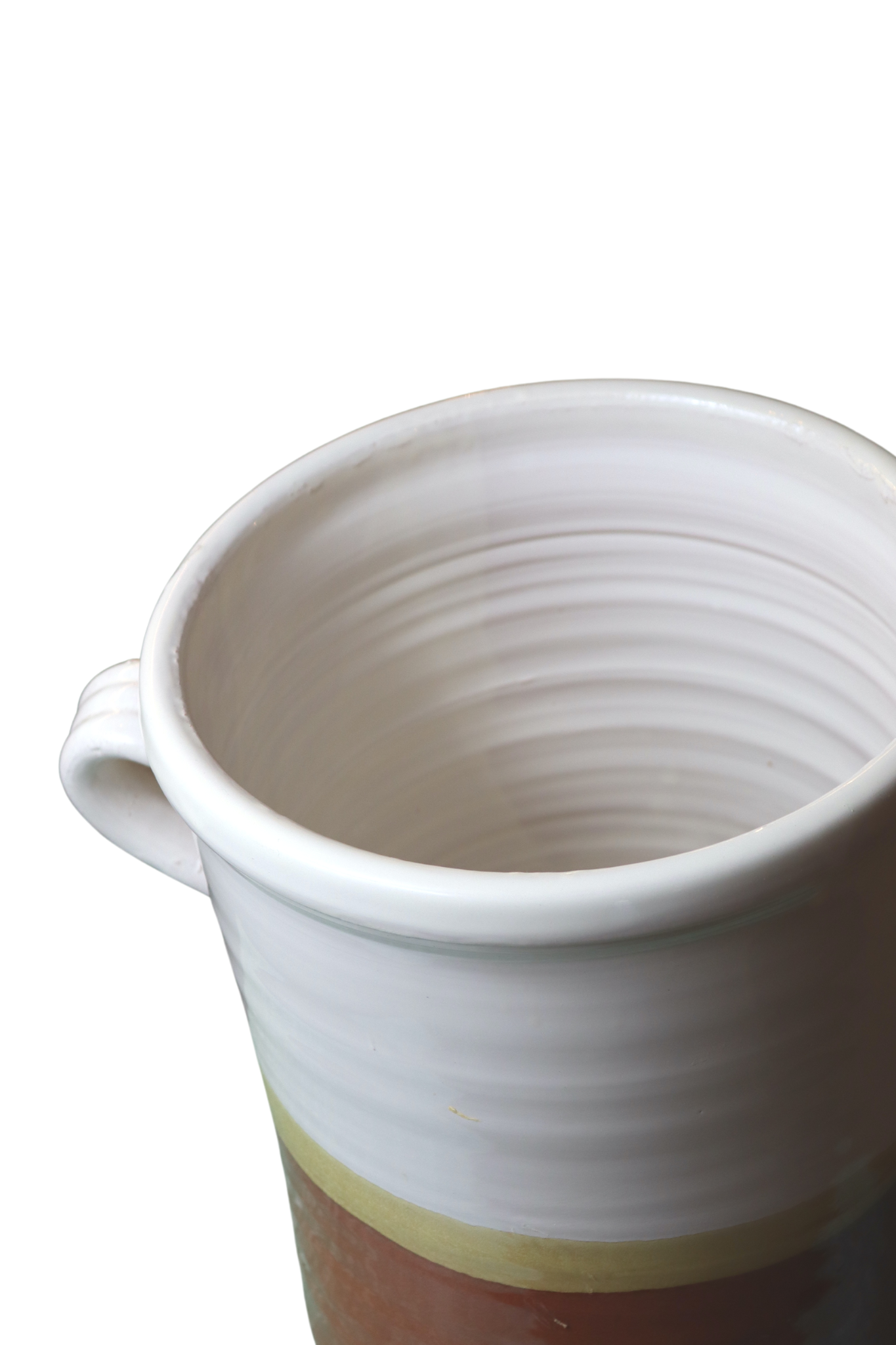 Salaturo: vaso grande in terracotta tipico, stile antico fatti a mano