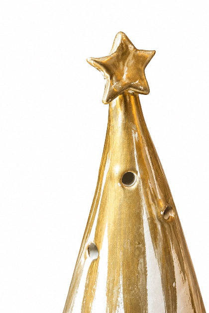 Alberodi natale  bianco oro