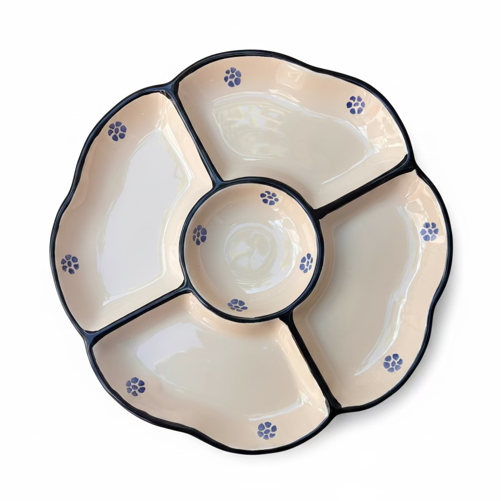 Antipastiera in ceramica