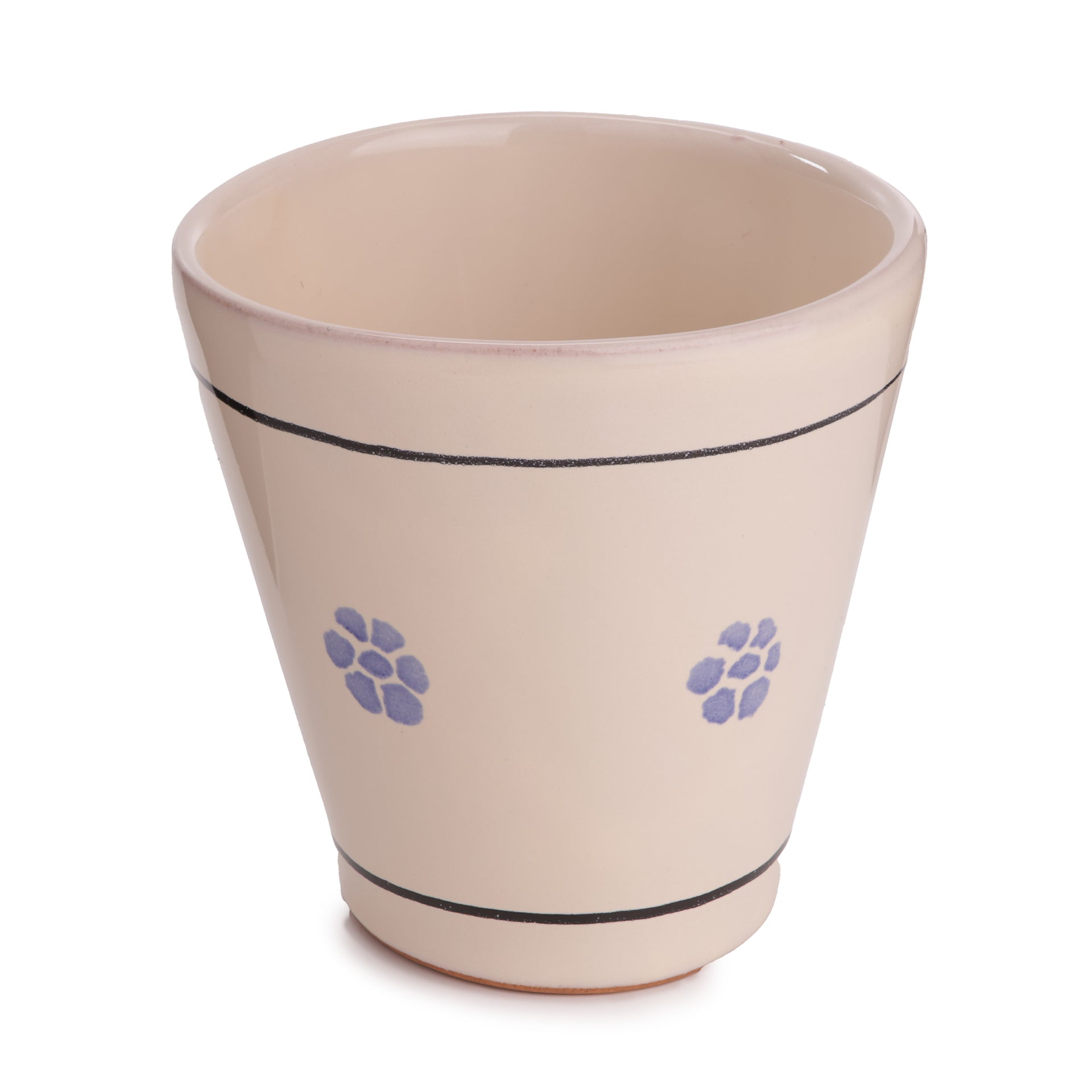 Bicchiere da Vino in ceramica – Stile Antico Artigianale 12 a litro