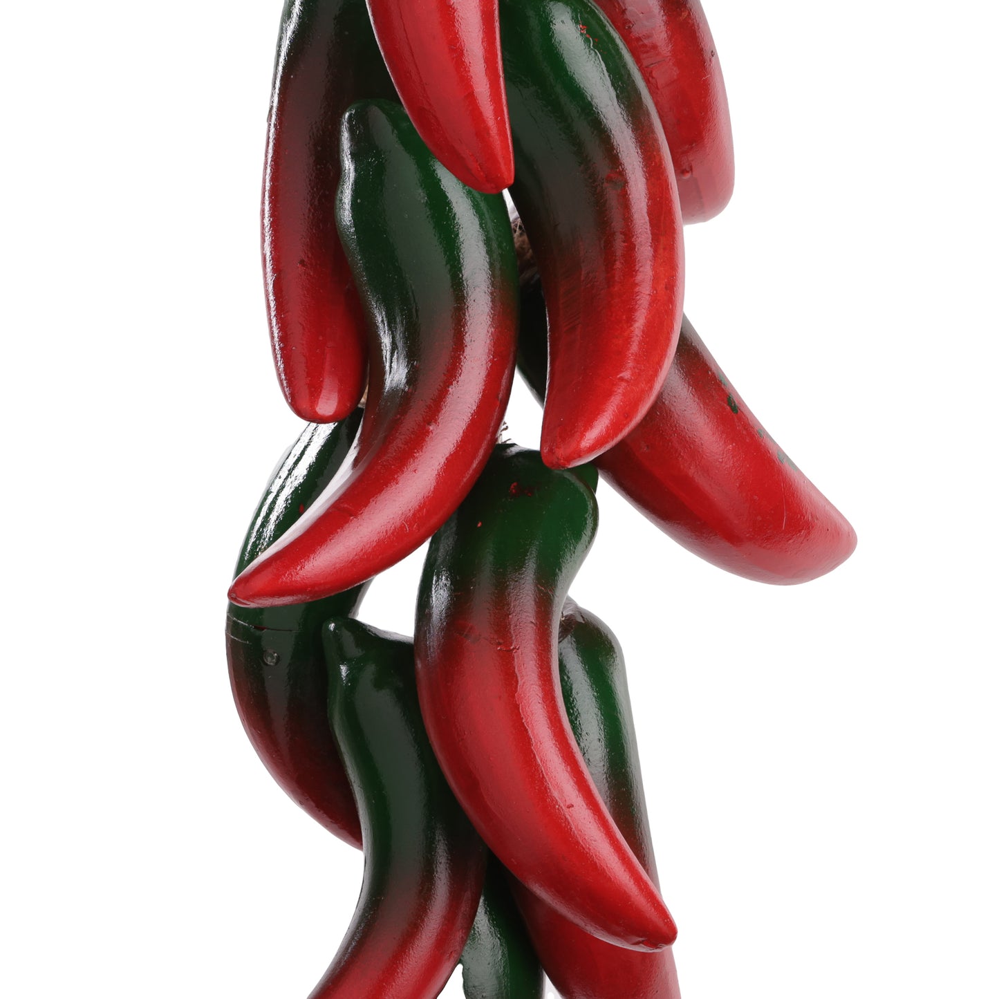 Peperoncini in ceramica ornamentali da appendere