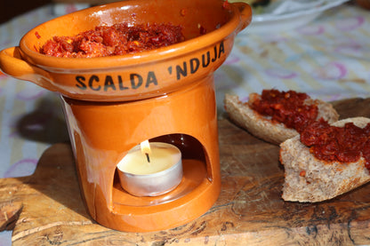 nduja scaldata con lo scalda nduja