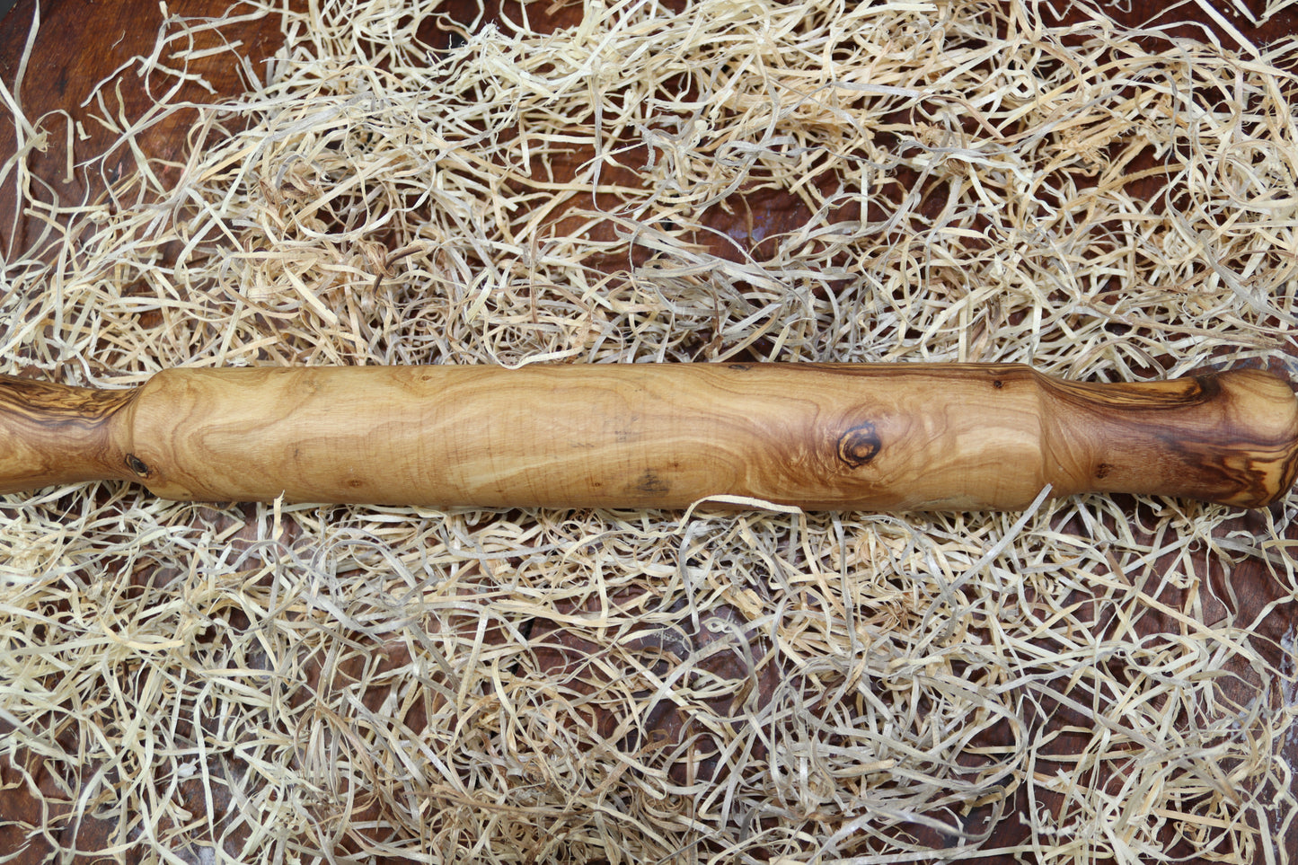 Matterello in legno di Ulivo 41 cm fatto a mano