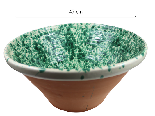 Limma o limba: Coppa recipiente grande in terracotta