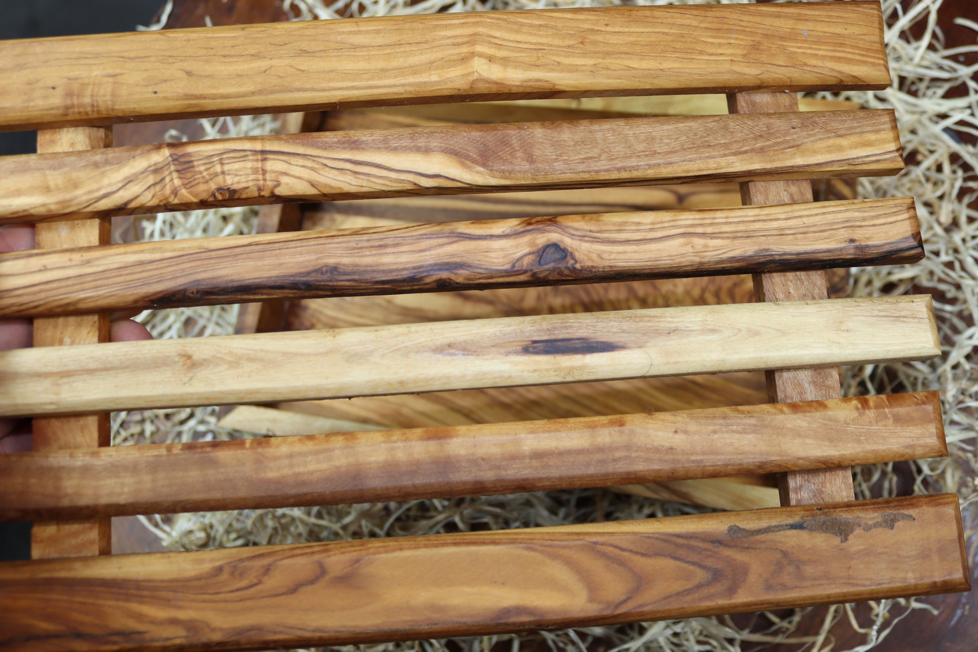 Taglia pane in legno di Ulivo fatto a mano 