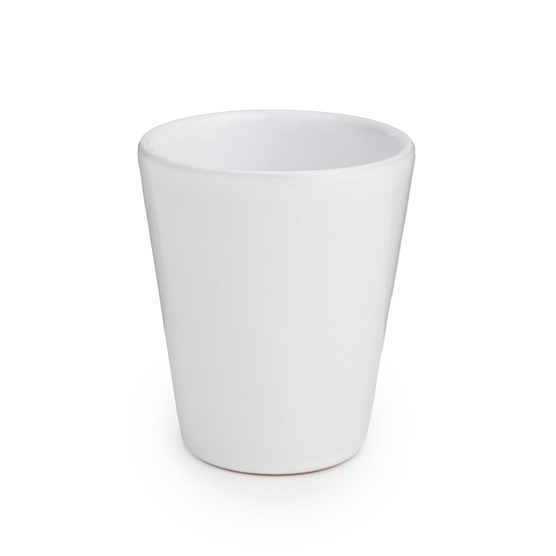 Bicchiere ceramica bianco