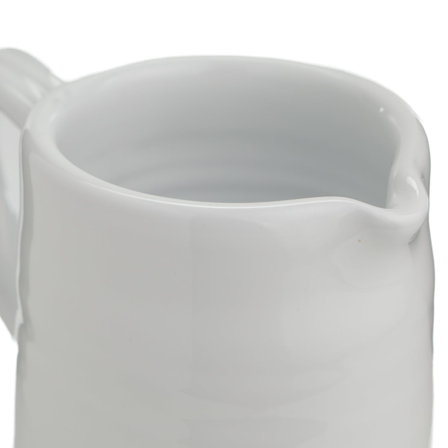 brocca bianca in ceramica