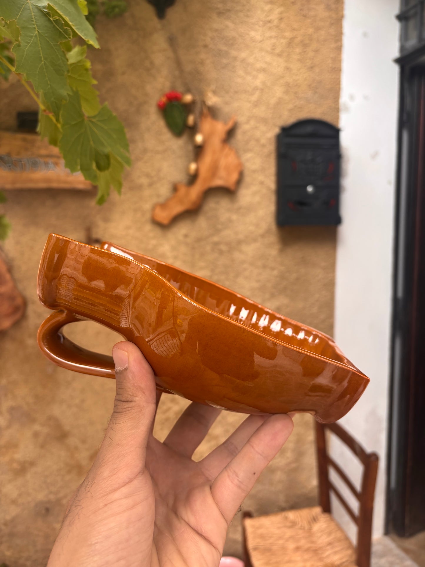 mezza pignata ciotola ceramica tradizionale