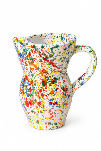 brocca ceramica multicolor
