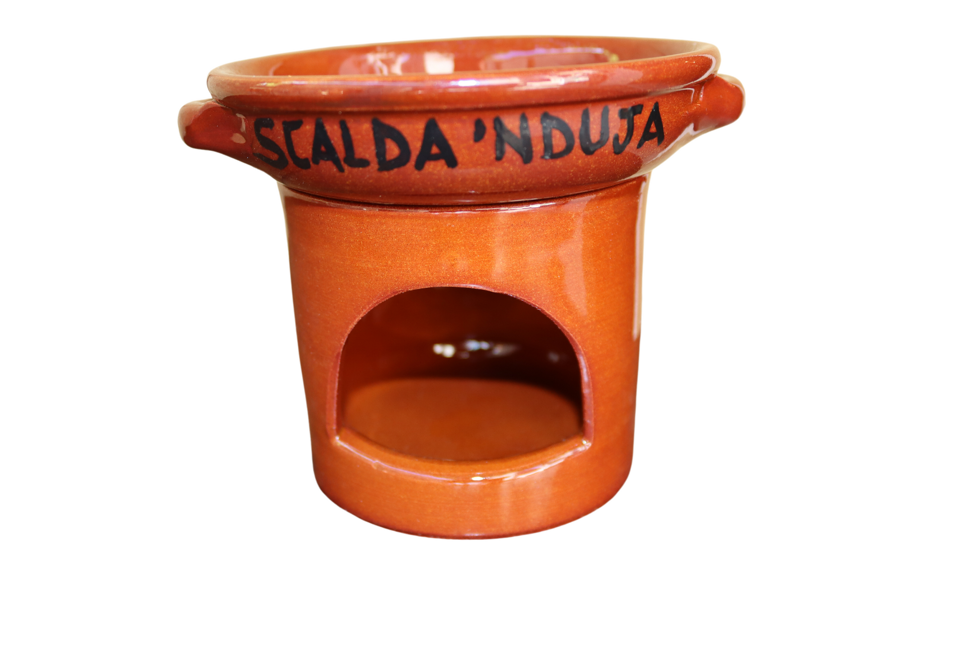 Scalda Nduja calabrese artigianale in terracotta alta qualità