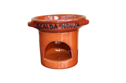 Scalda Nduja calabrese artigianale in terracotta alta qualità