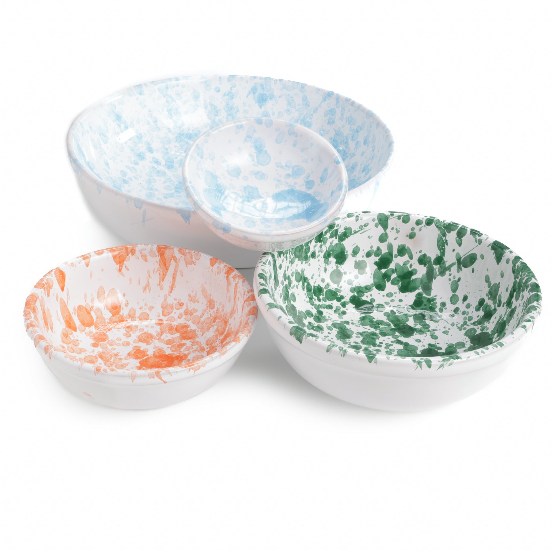 set ciotoline multicolore