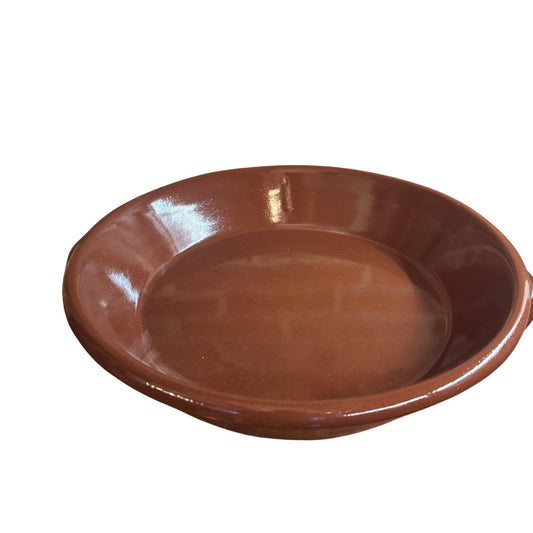 Tegame in terracotta da fuoco artigianale