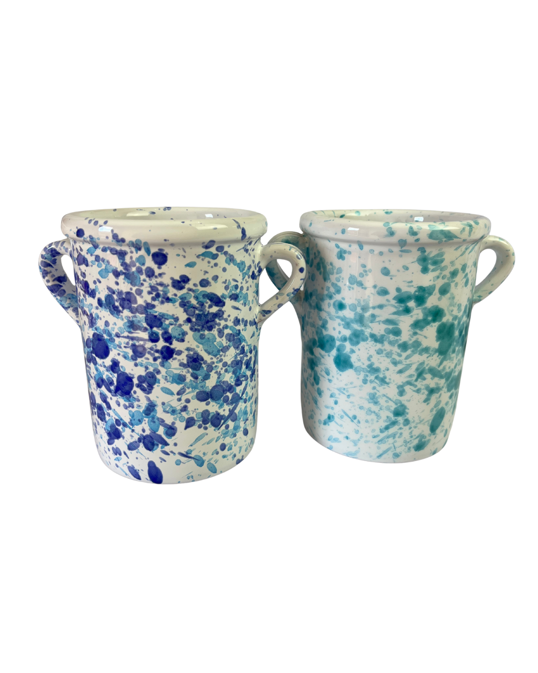 vasetto a schizzo colortati