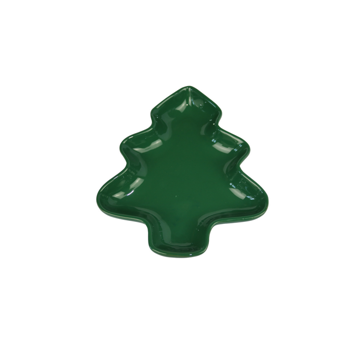 Vassoio Stellato In Porcellana 21 Cm – Decorazione Natalizia Elegante, Resistente A Microonde E Lavastoviglie
