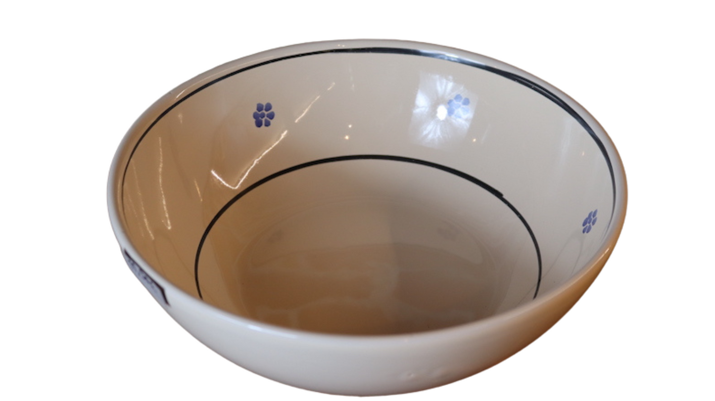 coppa insalatiera stile decorativo della ceramica tradizionale