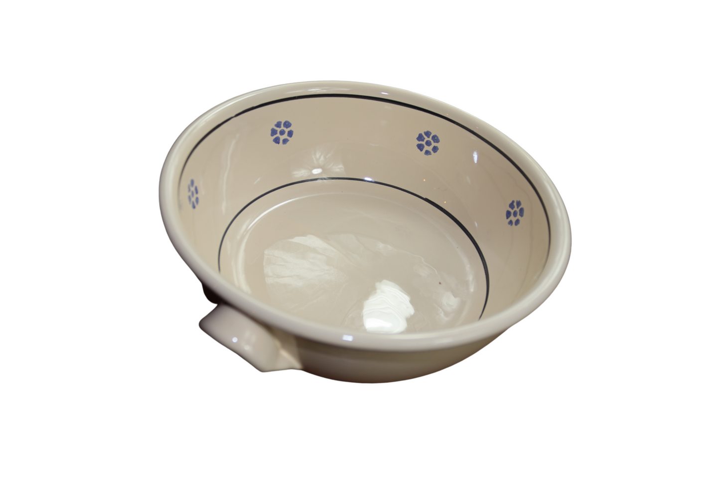 Coppa Insalatiera con manici di grandi dimensioni in ceramica calabrese  decorata a mano – La bottega del Pollino