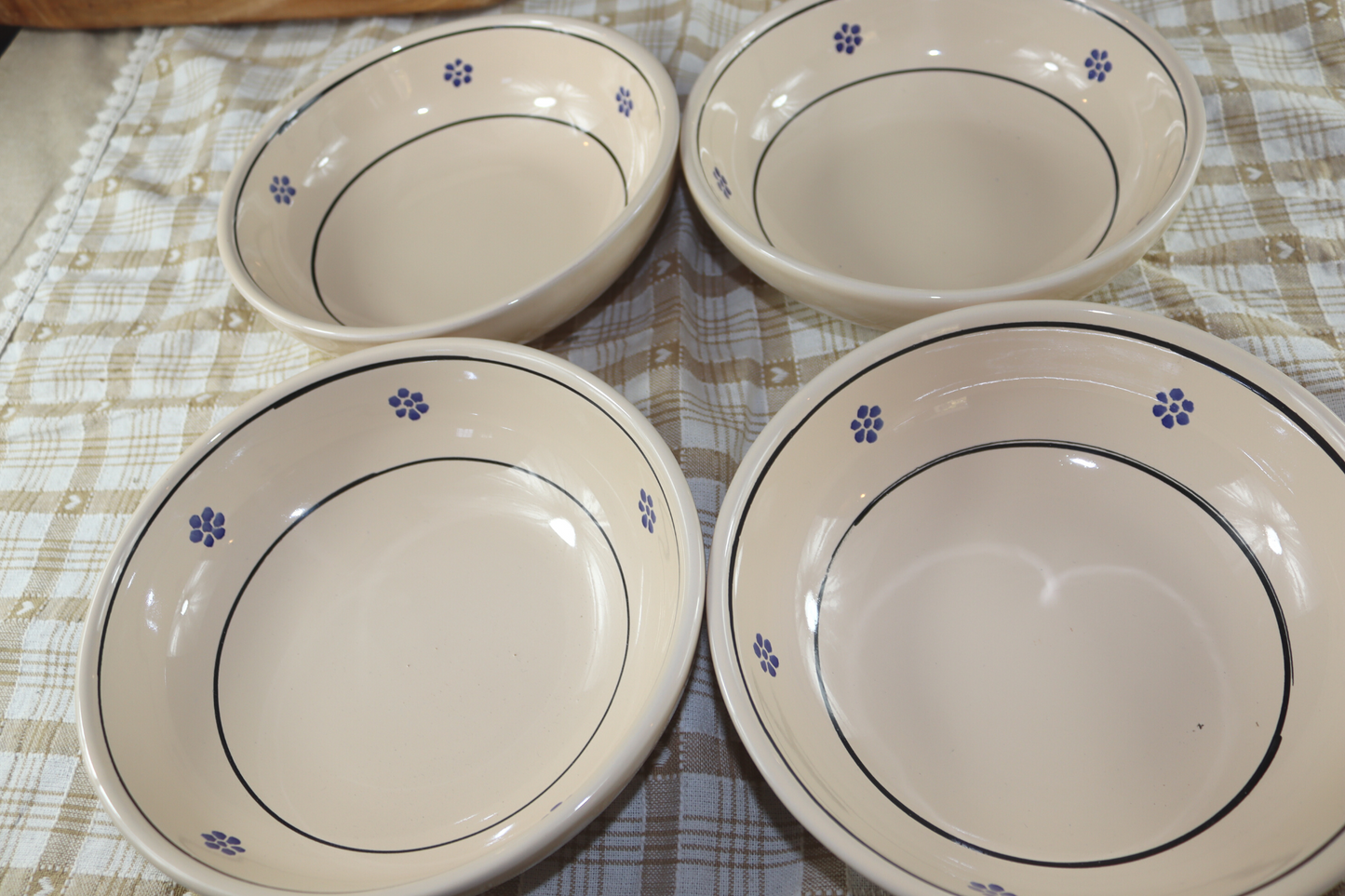 set di coppe per pietanze calde in ceramica calabrese